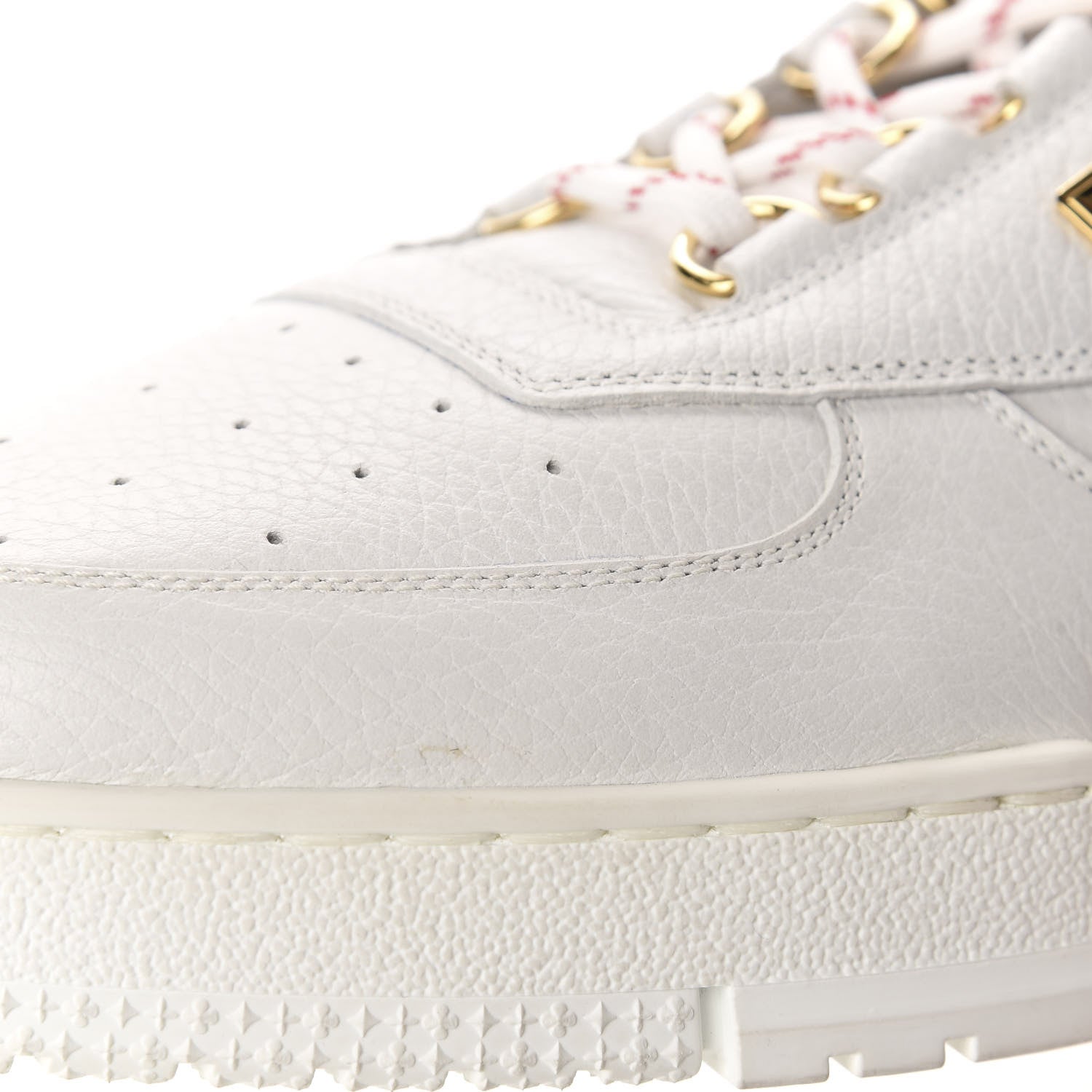 Louis Vuitton Calfskin Mens LV Trainer Sneaker 9.5 White 9 of 15