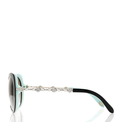 Tiffany Crystal TF4053-B Sunglasses Black Blue 3 of 8