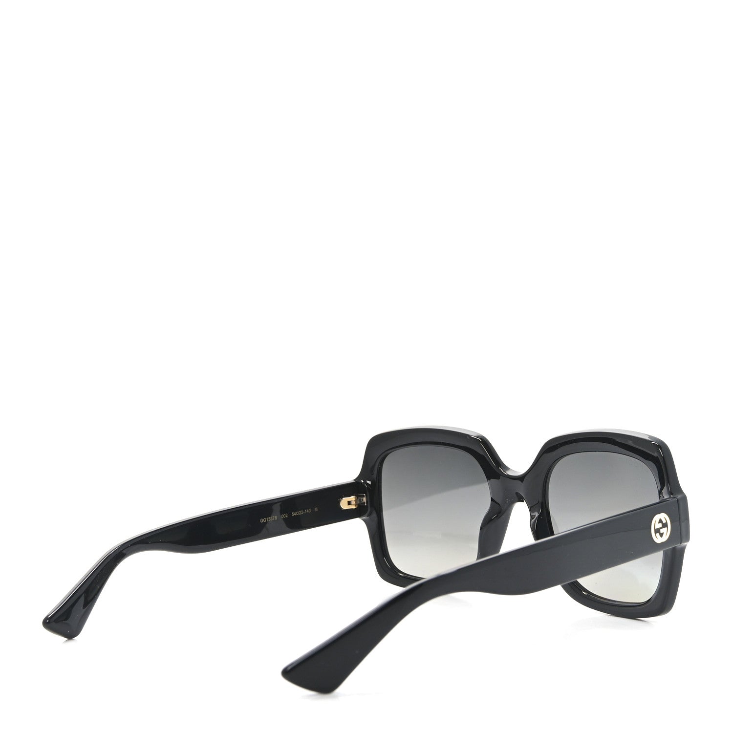 Gucci Acetate Square Frame Sunglasses GG1337S Black 4 of 7