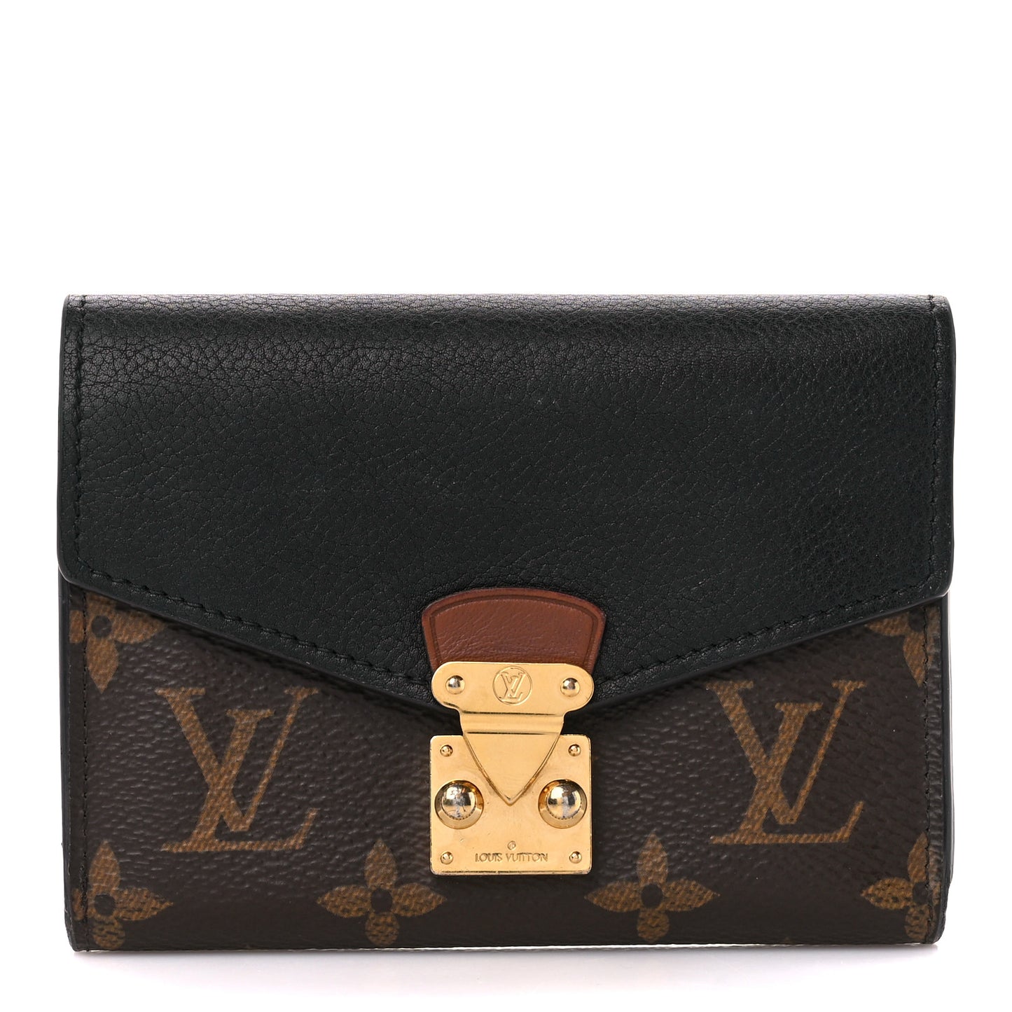 Monogram Pallas Compact Wallet NM Black