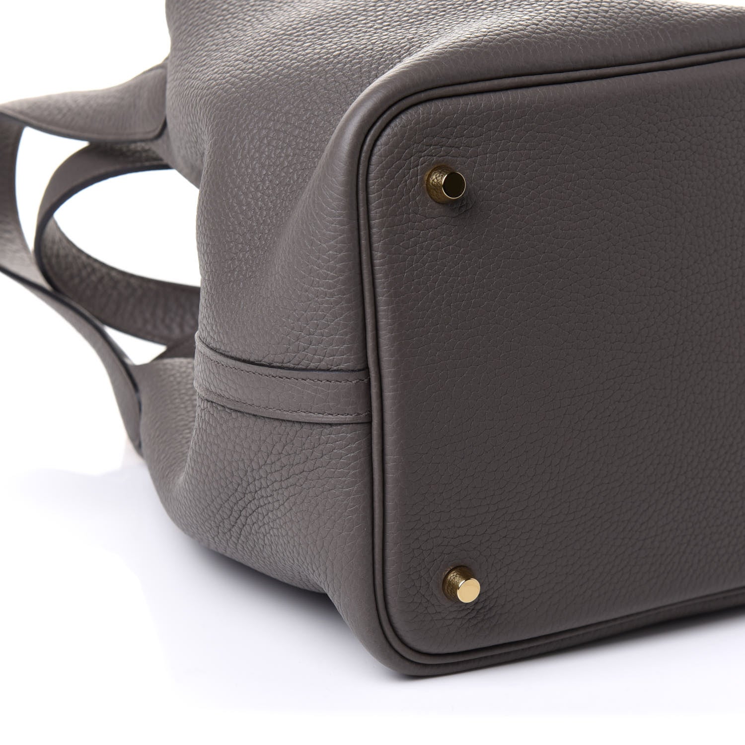 Hermes Taurillon Clemence Picotin Lock 22 MM Etain 10 of 12