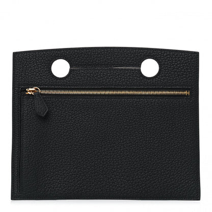 Hermes Togo Backpocket Pouch 30 Black 1 of 4