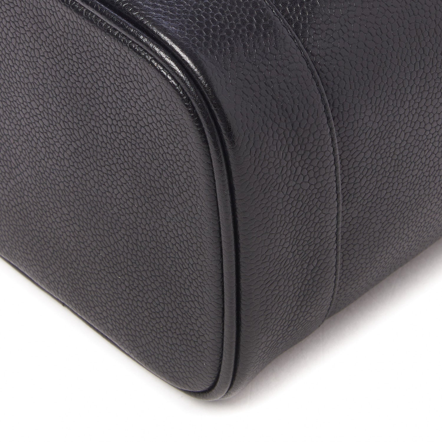 Chanel Caviar Vanity Cosmetic Case Black 5 of 9