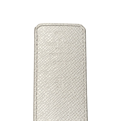 Louis Vuitton Taiga Monogram 40mm LV Initiales Belt 95 38 White 5 of 5