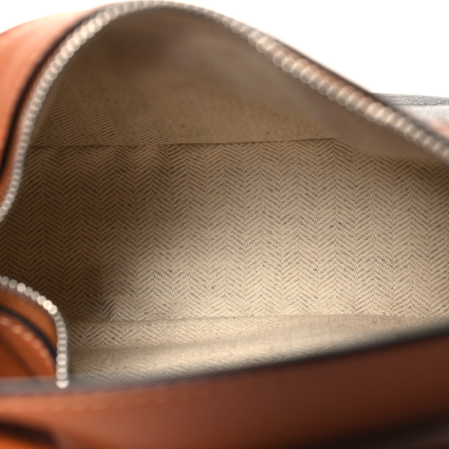 Calfskin Mini Puzzle Bag Tan Black