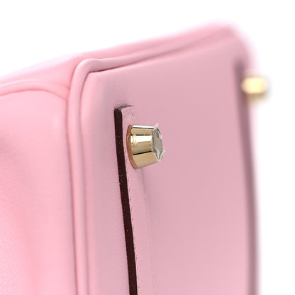 Hermes Swift Birkin 25 Rose Sakura 7 of 35
