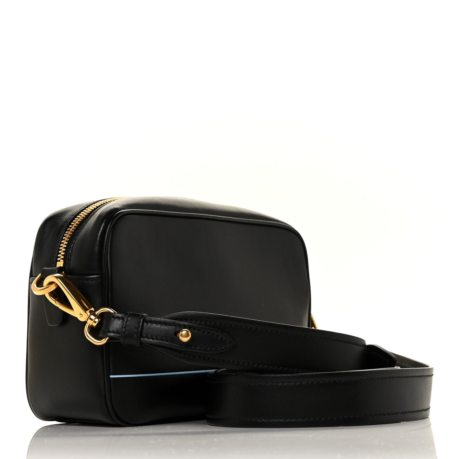 Prada City Calf Mirage Camera Bag Black 2 of 7