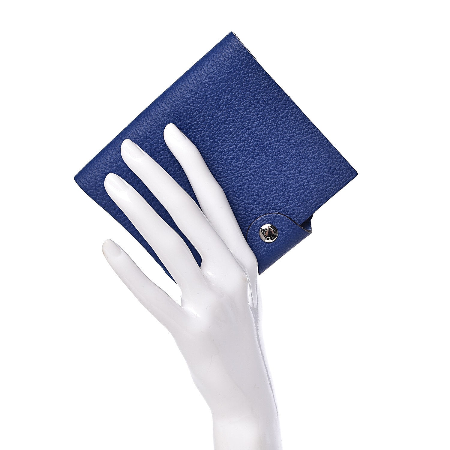 Hermes Togo Ulysse Mini Notebook Bleu Electrique 2 of 7