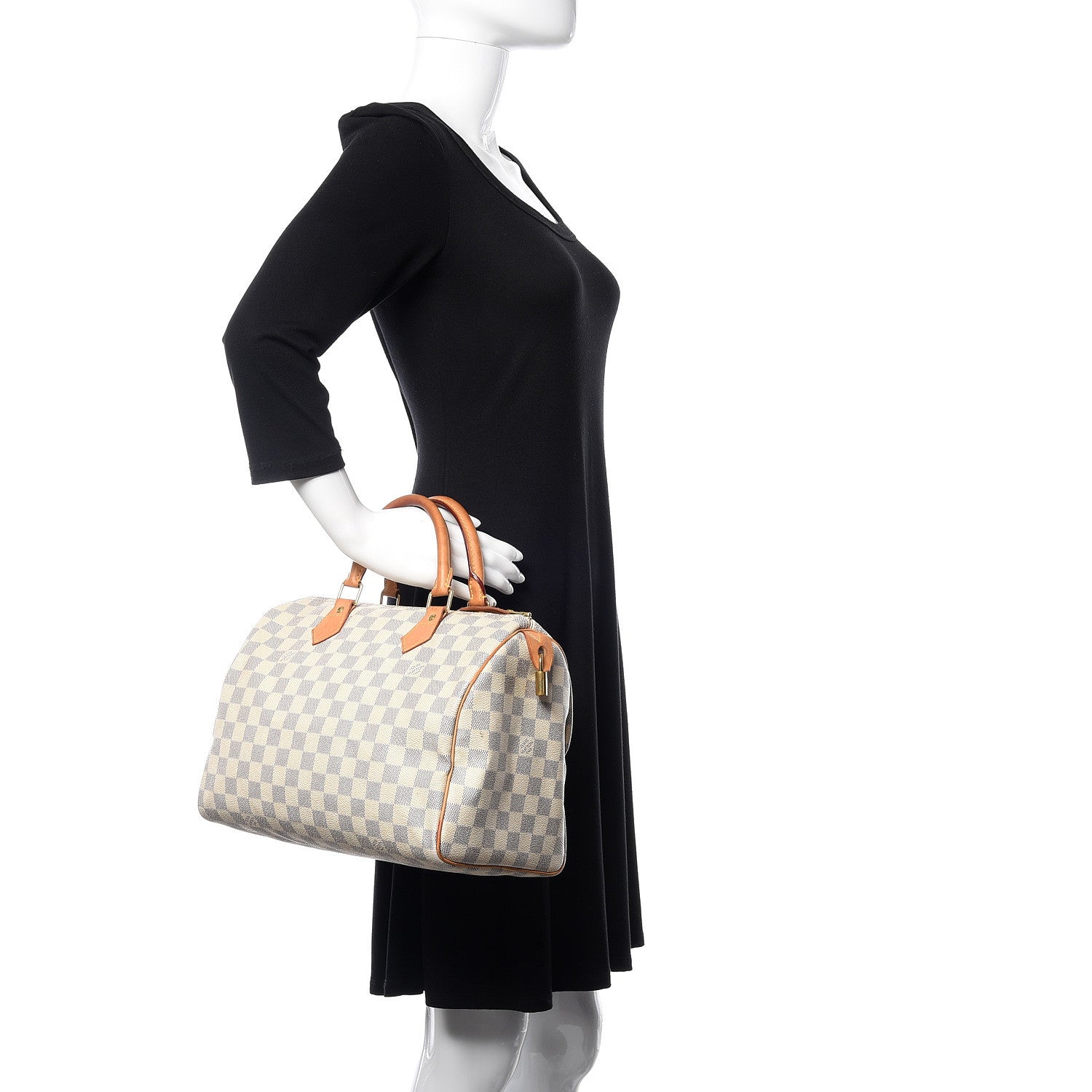 Louis Vuitton Damier Azur Speedy 30 2 of 22