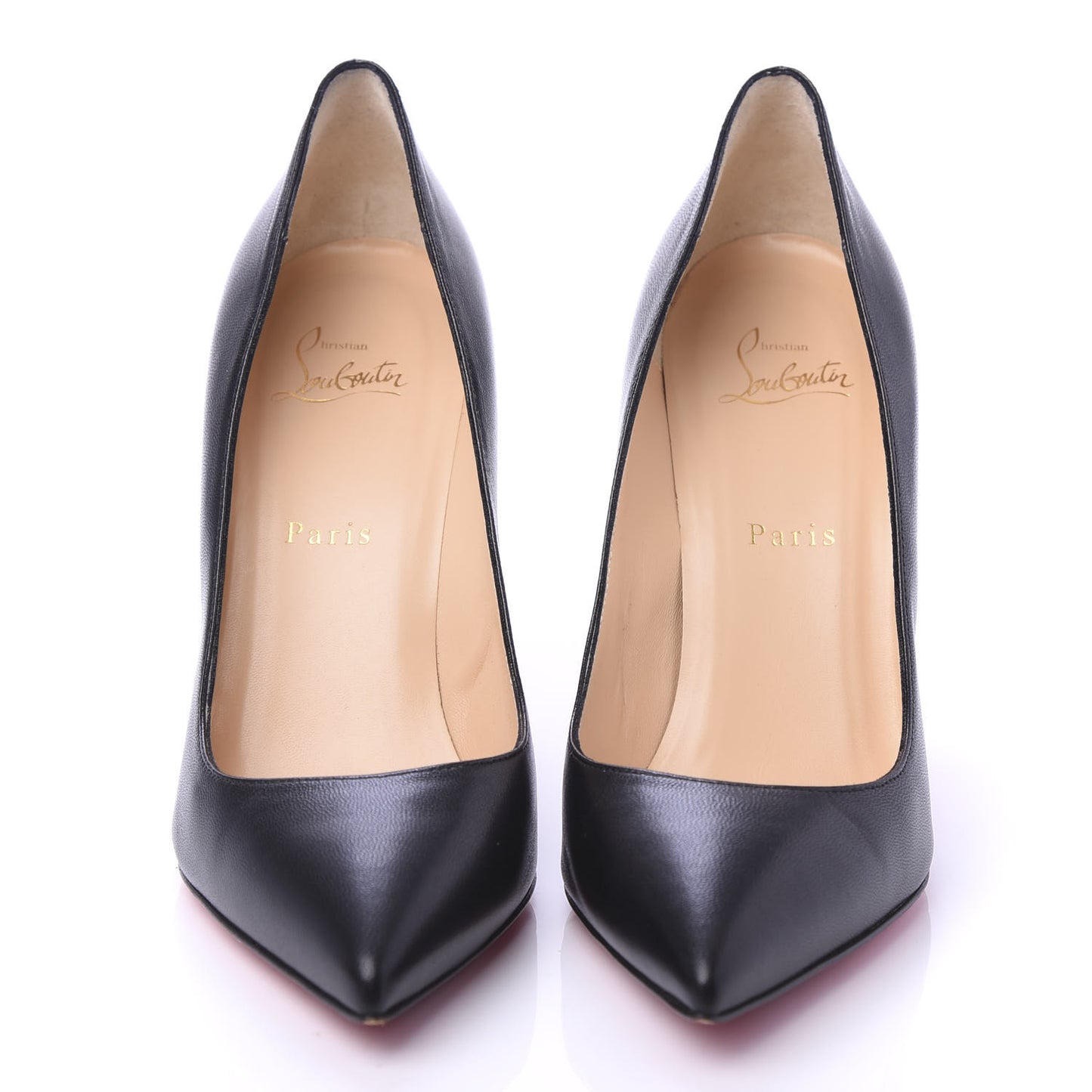 Shiny Nappa Pigalle 100 Pumps 39.5 Black