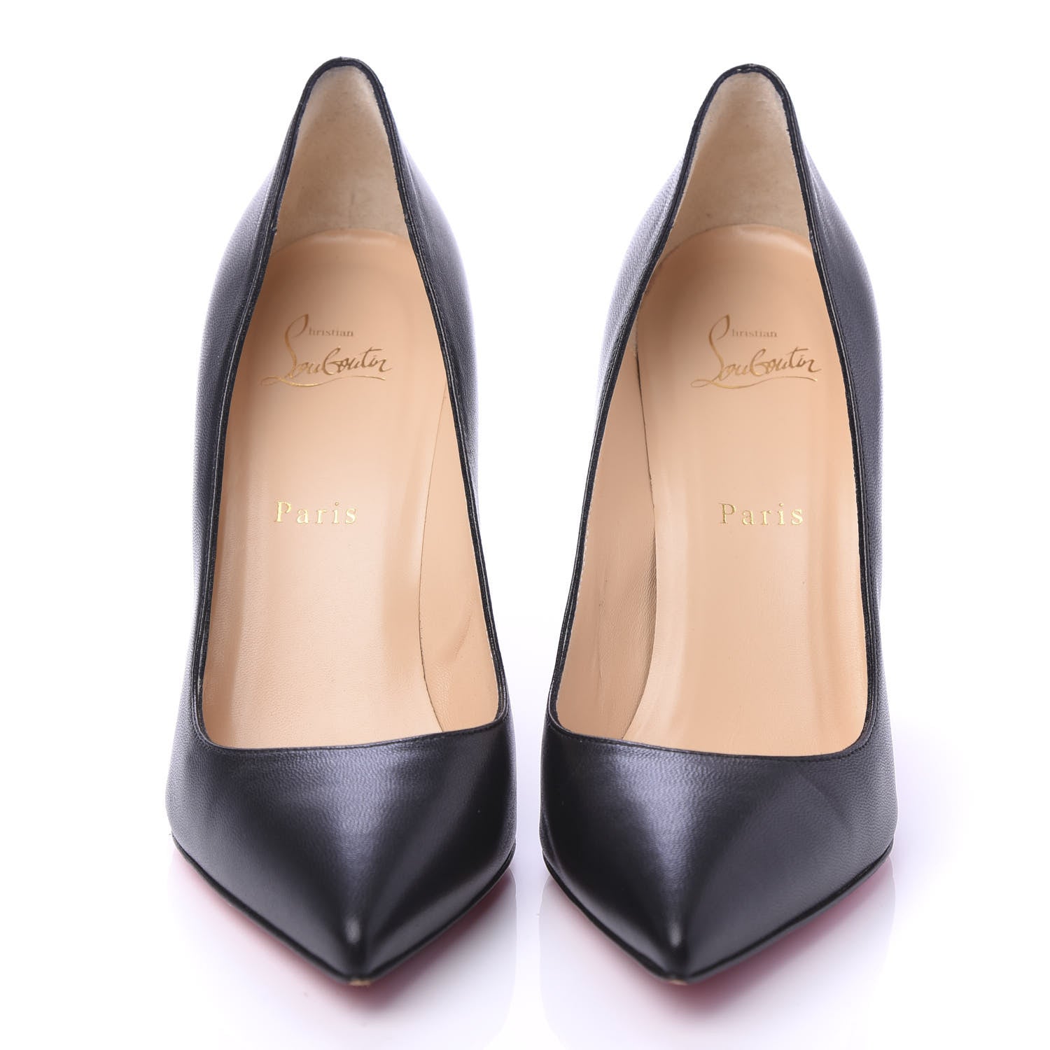 Christian Louboutin Shiny Nappa Pigalle 100 Pumps 39.5 Black 2 of 8