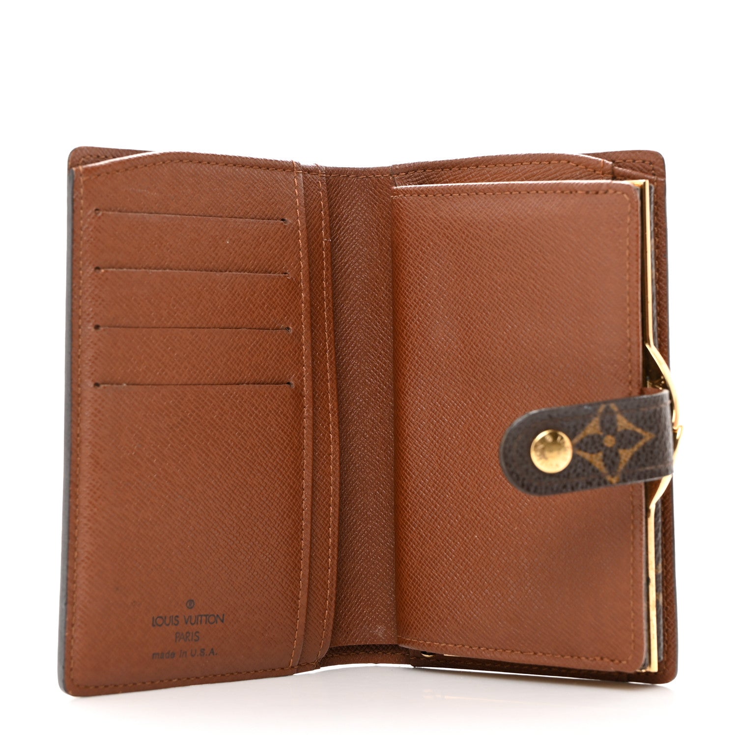Louis Vuitton LOUIS VUITTON Monogram French Purse Wallet 5 of 8