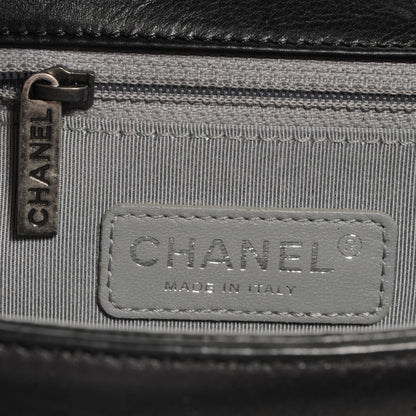 Chanel Calfskin Quilted Large Boy Flap Black 6 of 8