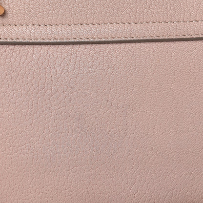 Chloe Grained Lambskin Mini Drew Shoulder Bag Cement Pink 11 of 14