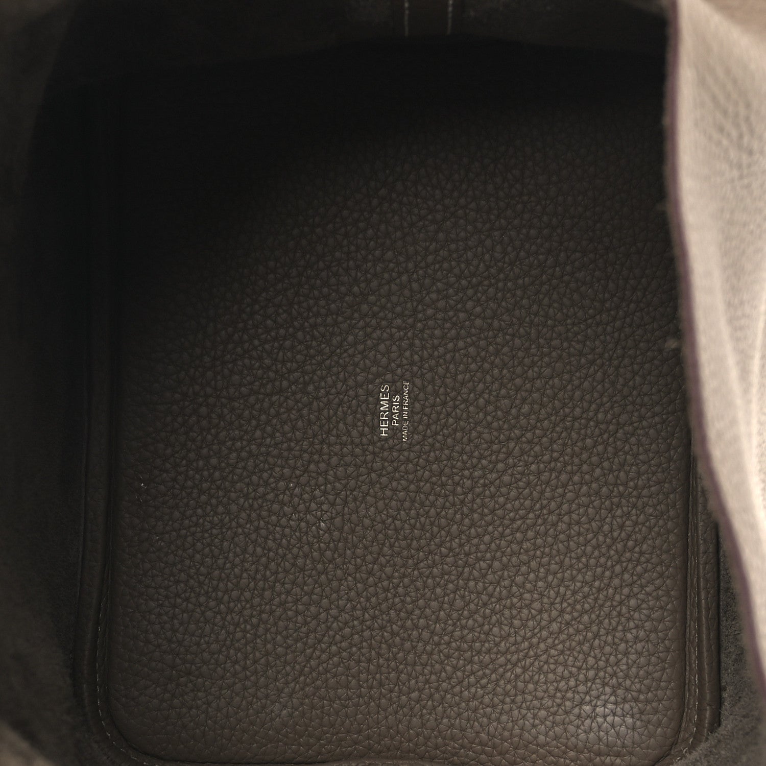 Hermes Taurillon Clemence Picotin Lock 22 MM Etoupe 5 of 12