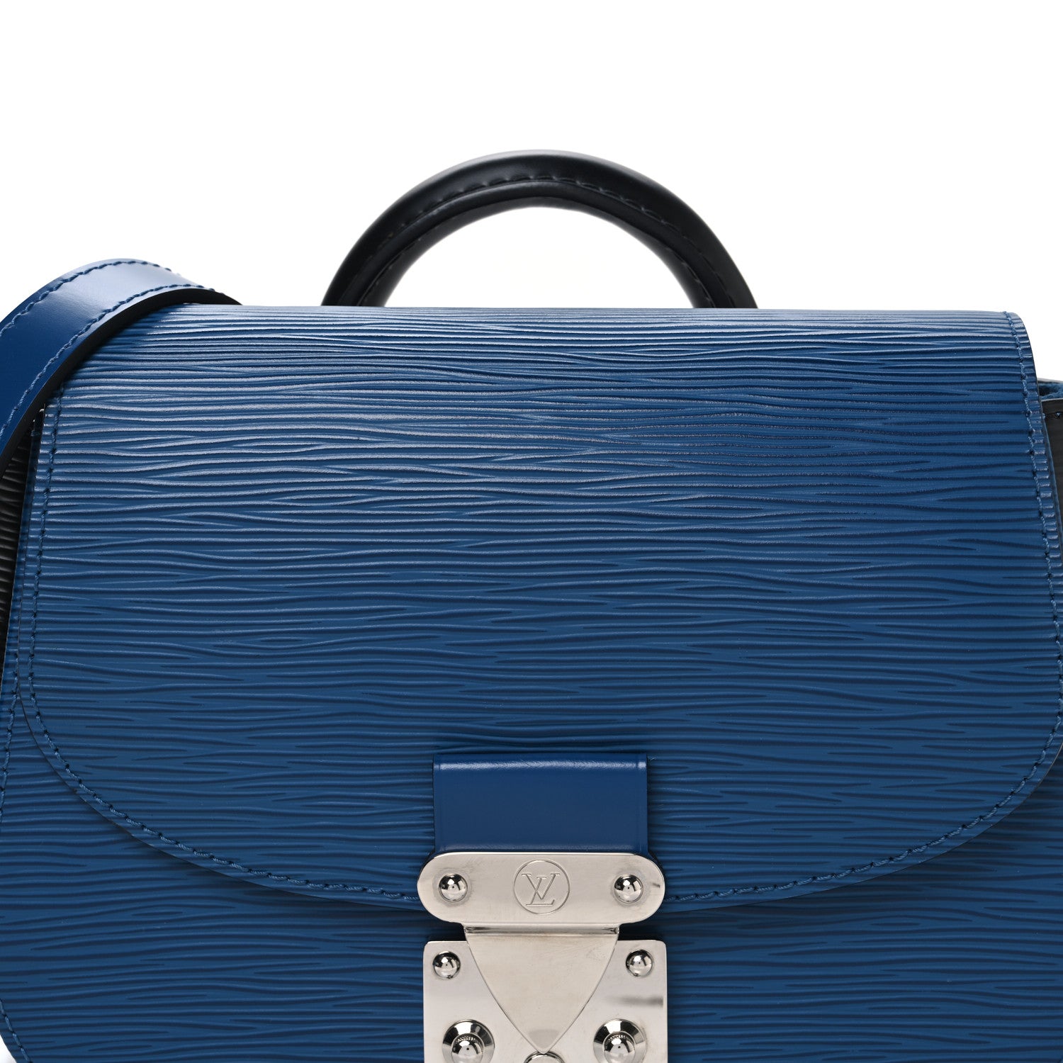 Louis Vuitton Epi Eden Saphir Black 8 of 10