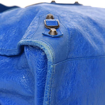 Balenciaga Agneau Classic Hardware City Bleu Lazuli 12 of 16