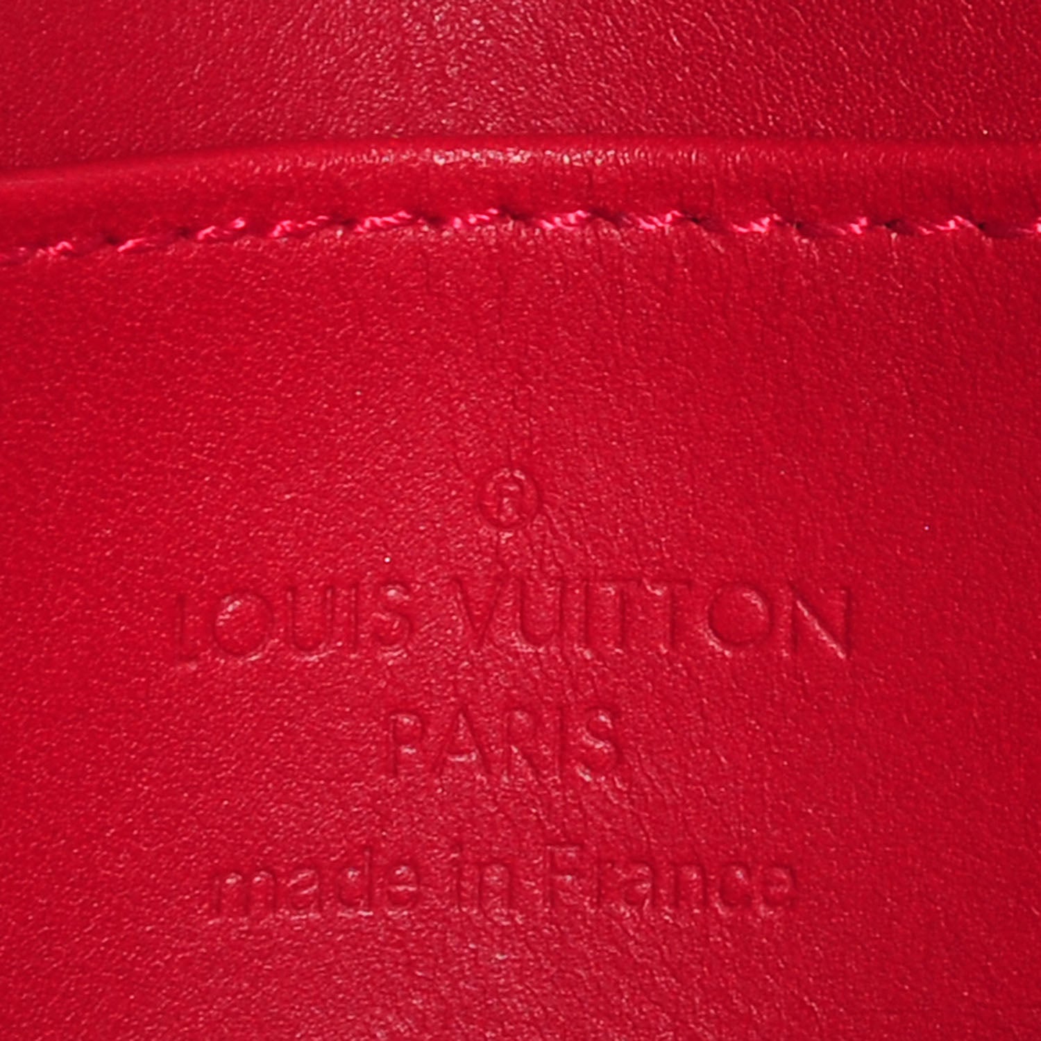 Louis Vuitton Vernis Zippy Coin Purse Pomme D'Amour 8 of 9