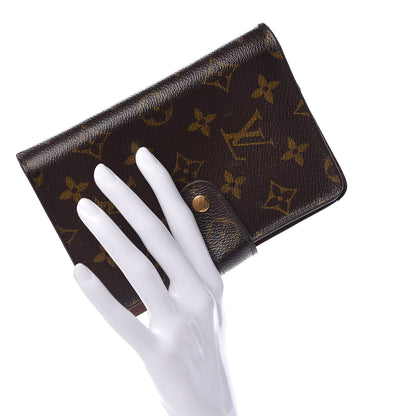 Louis Vuitton Monogram Porte Papier Zippe Wallet 2 of 16