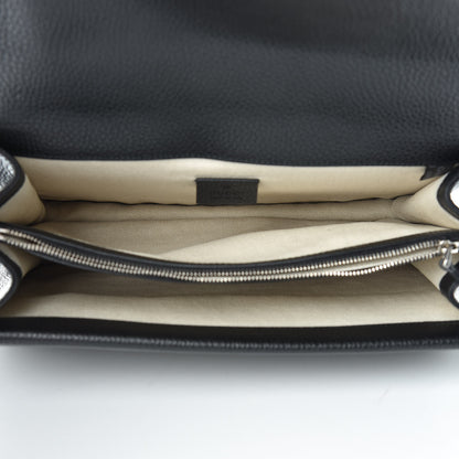 Gucci Dollar Calfskin Crystal Medium Dionysus Shoulder Bag Black Black Diamond 6 of 13
