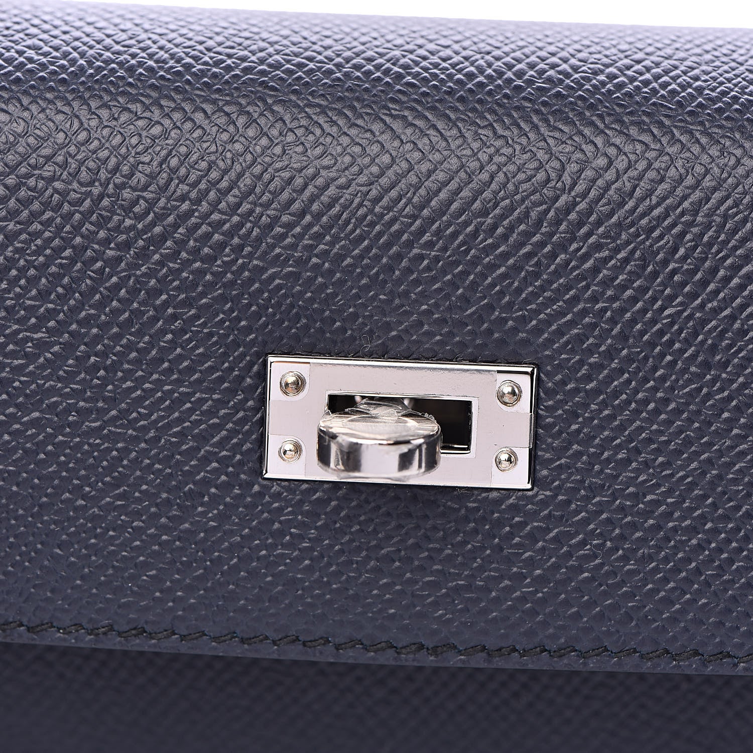 Hermes Epsom Kelly Sellier 25 Bleu Indigo 12 of 32