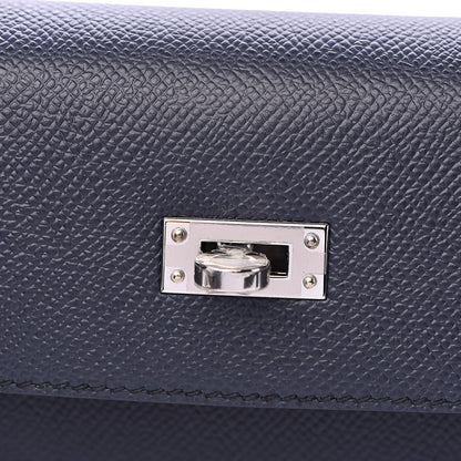 Hermes Epsom Kelly Sellier 25 Bleu Indigo 12 of 32