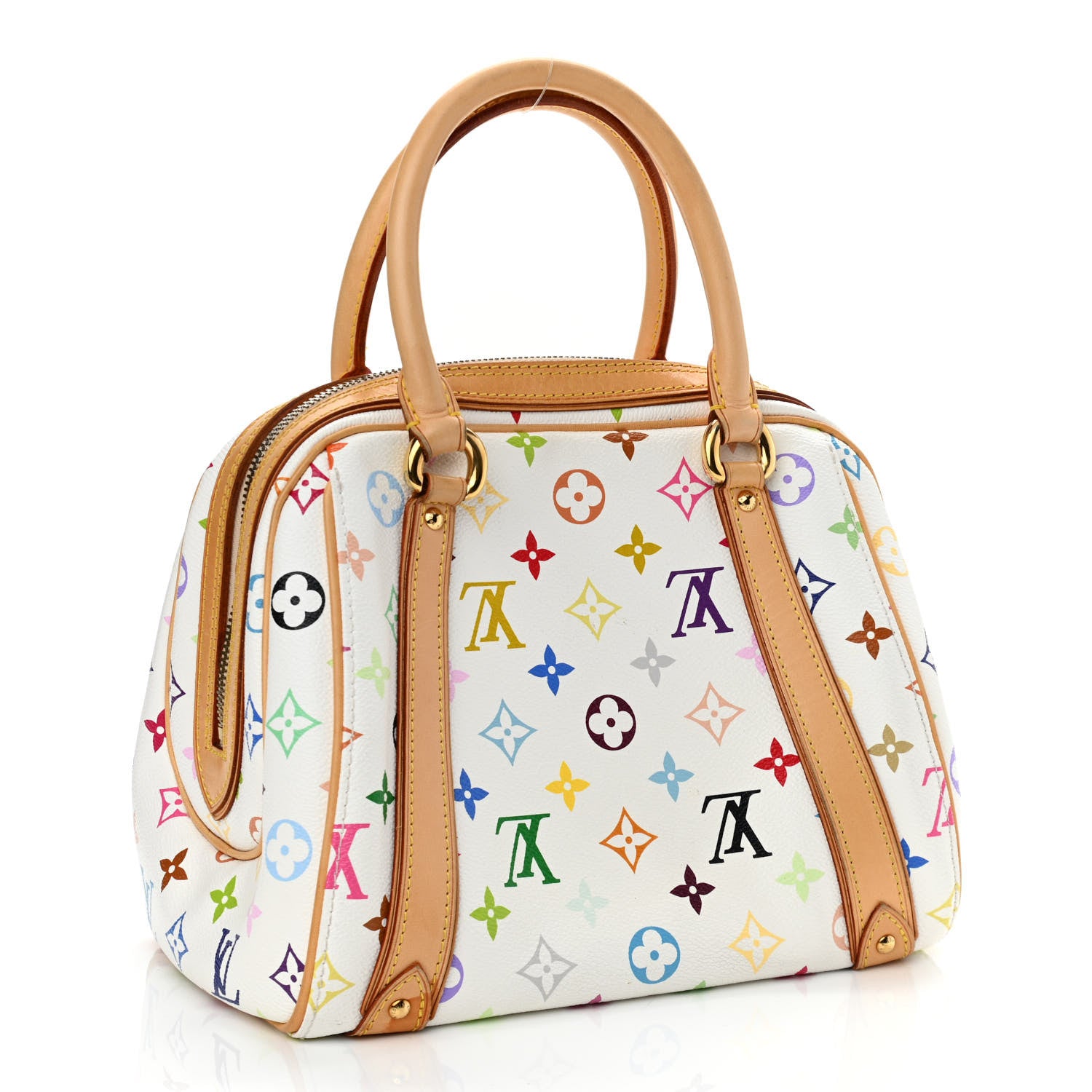 Louis Vuitton Monogram Multicolor Priscilla White 3 of 15