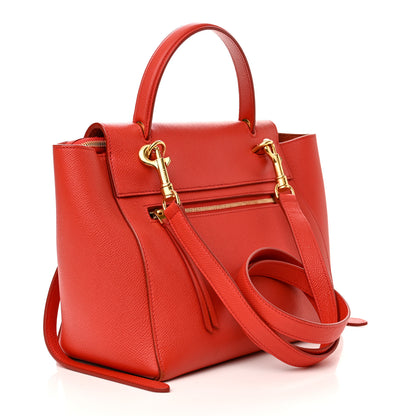 Celine Grained Calfskin Micro Belt Bag Coral 3 of 16