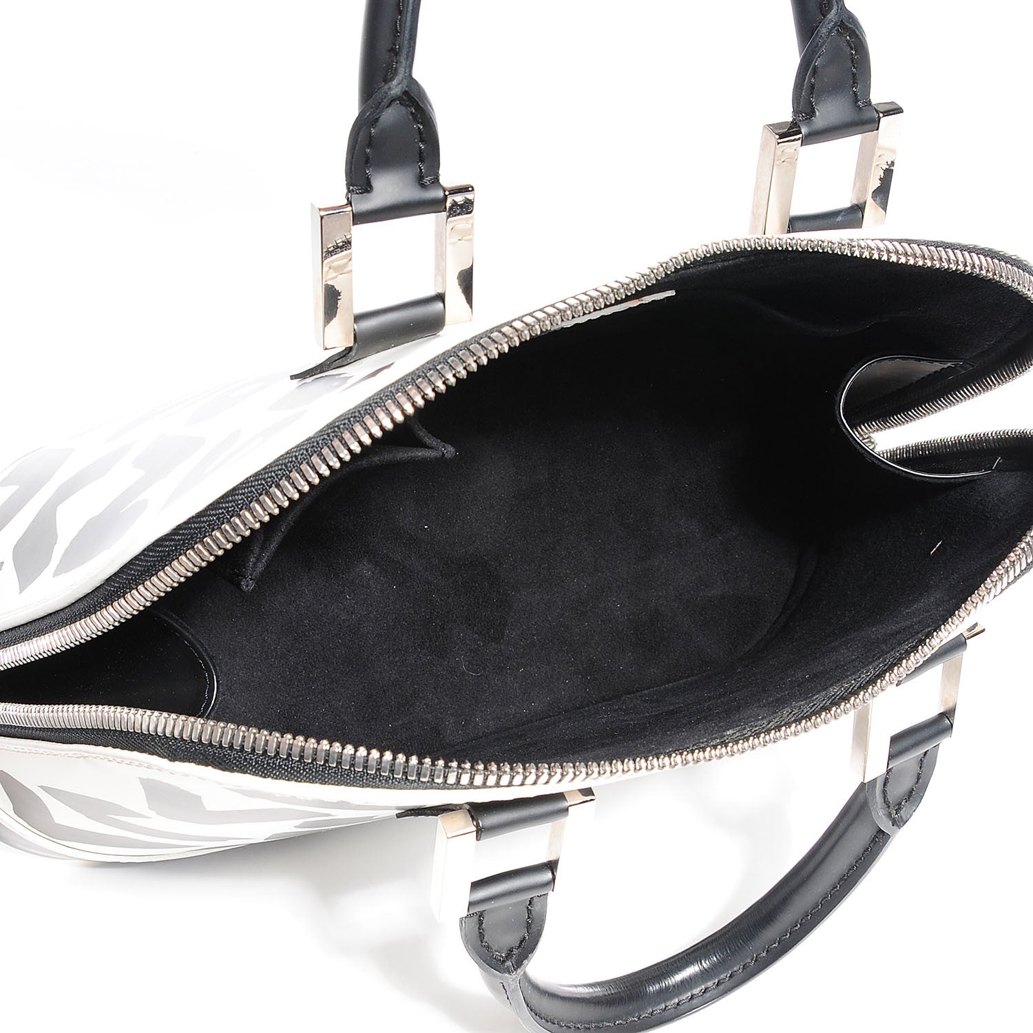 Louis Vuitton Graffiti Alma MM Black 4 of 7