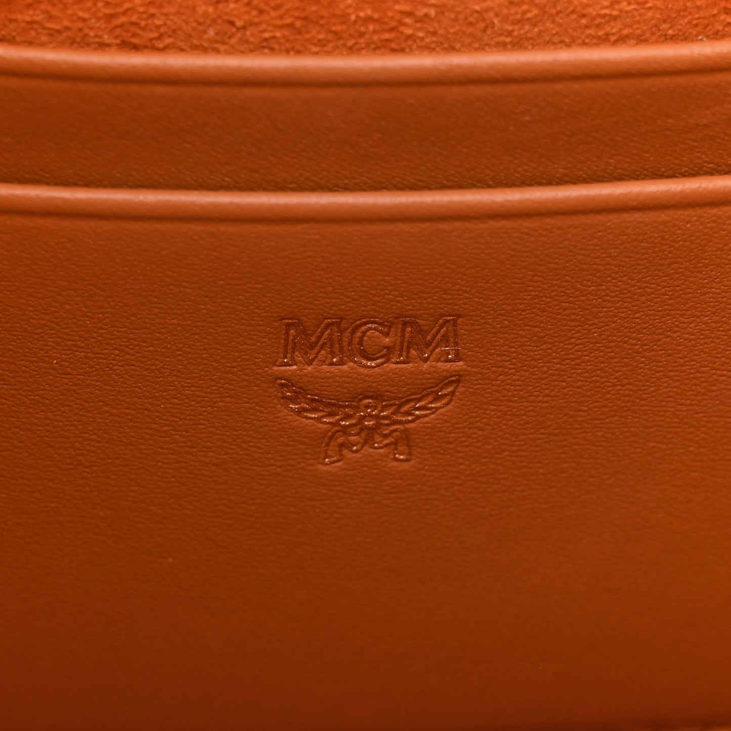 Visetos Small Patricia Saddle Bag Cognac