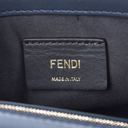 Fendi Velvet F is Wallet on Chain Blue 6 of 10