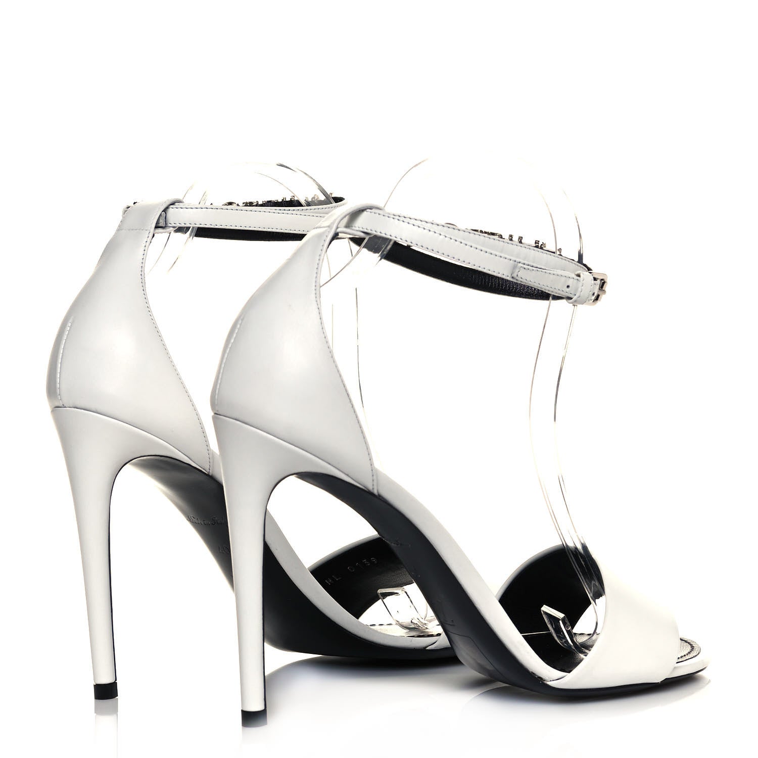 Louis Vuitton Calfskin Call Back Sandals 40 White 4 of 9