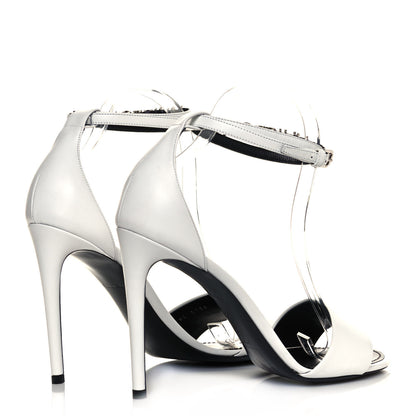 Louis Vuitton Calfskin Call Back Sandals 40 White 4 of 9