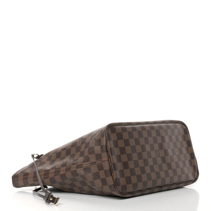 Louis Vuitton Damier Ebene Neo Neverfull MM Rose Ballerine 4 of 6