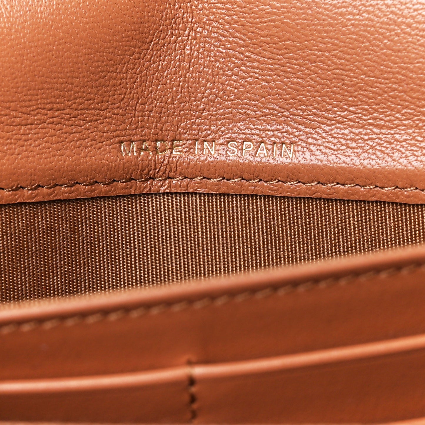 Lambskin Quilted Chanel 19 Flap Wallet Brown