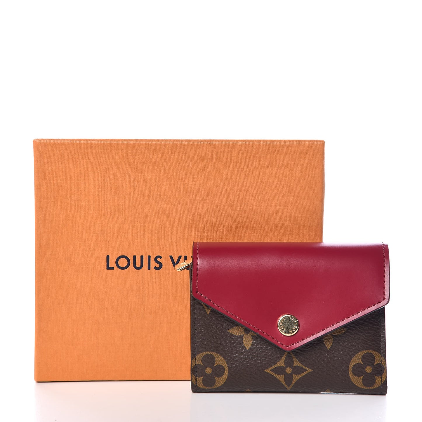 Monogram Zoe Wallet Fuchsia