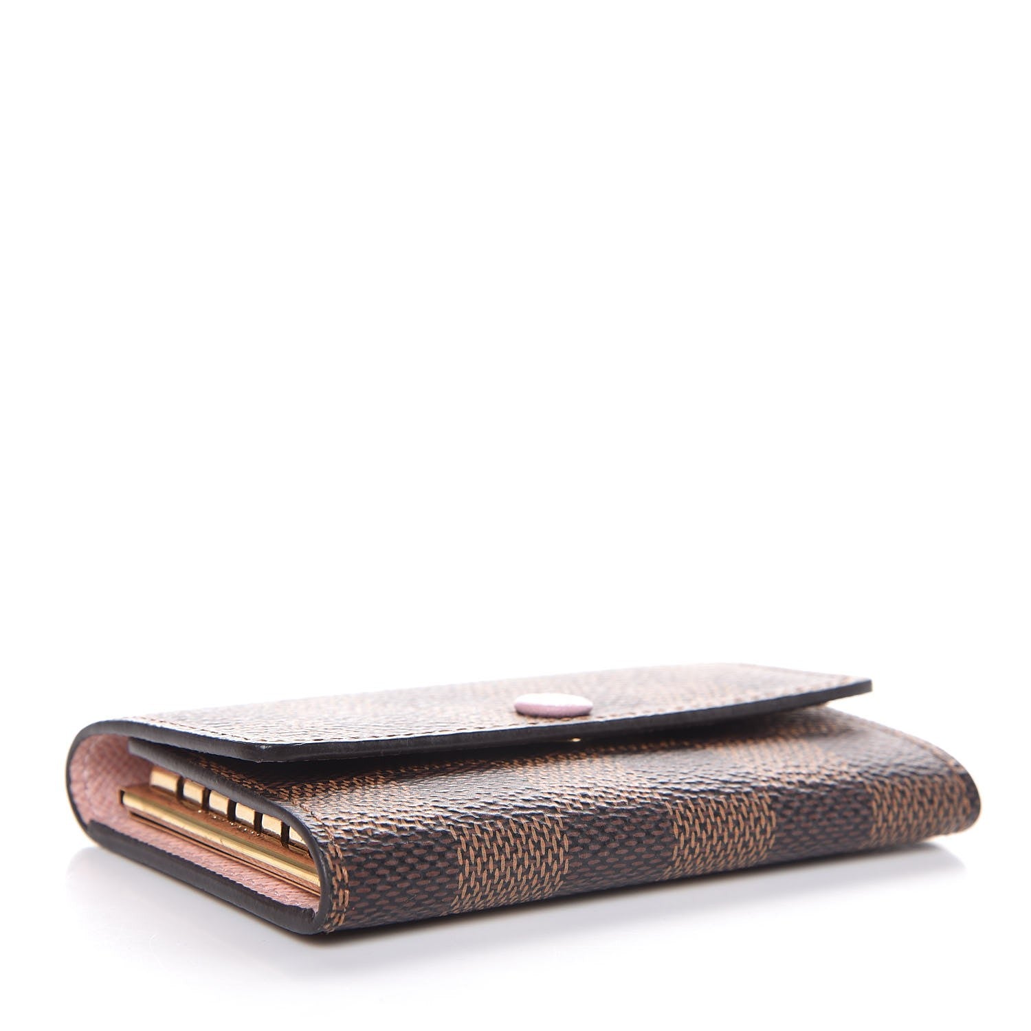 Louis Vuitton Damier Ebene Multicles 6 Key Holder Rose Ballerine 3 of 8