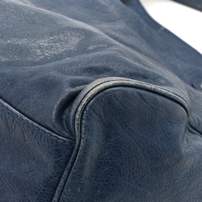 Balenciaga Agneau Giant 12 Silver Hardware Velo Bleu Mineral 13 of 14