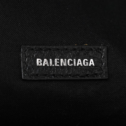 Balenciaga Smooth Double Calfskin Logo Everyday Beltpack XS Light Rose Black 5 of 9