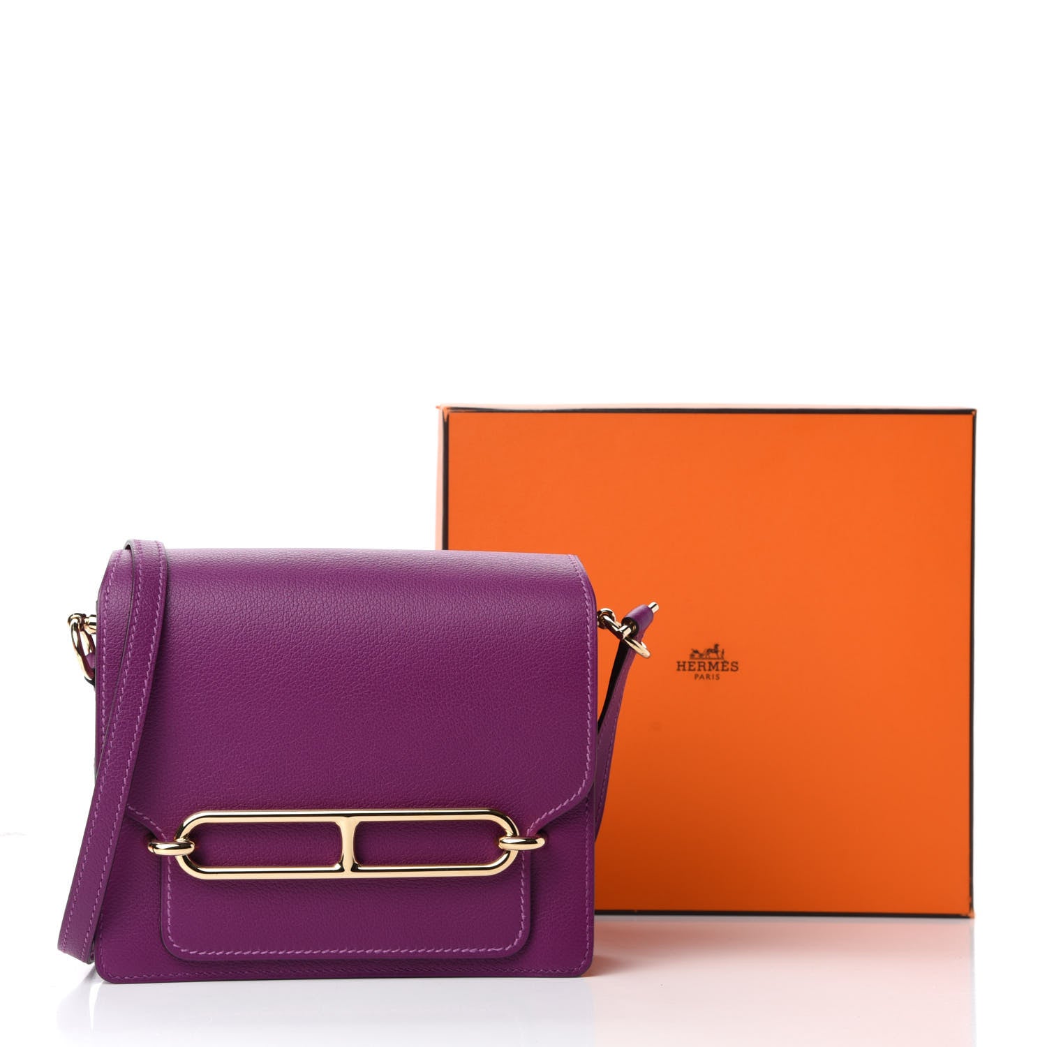 Hermes Evercolor Mini Sac Roulis Anemone 11 of 11