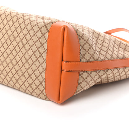 Gucci Diamante Medium Craft Tote Beige Sun Orange 7 of 8