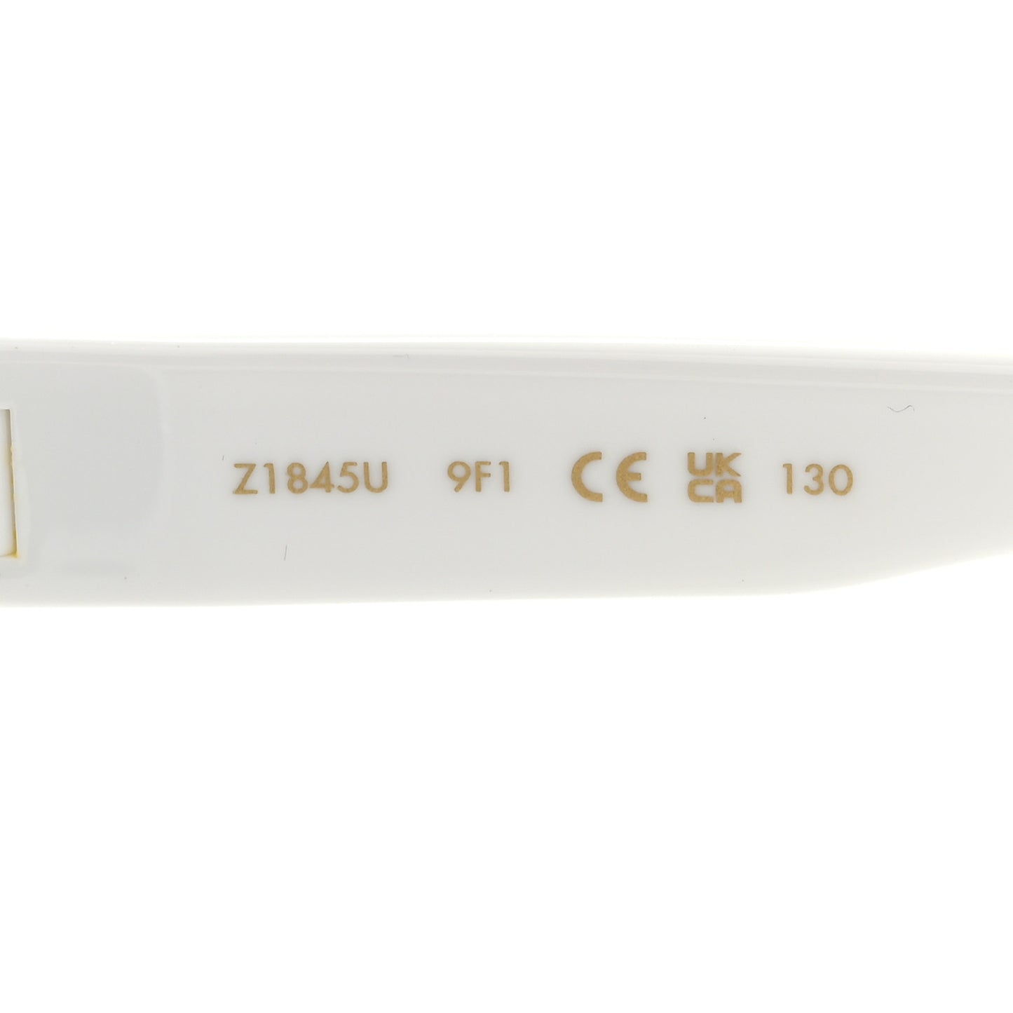 Nylon LV Shadow Square Sunglasses Z1845U White