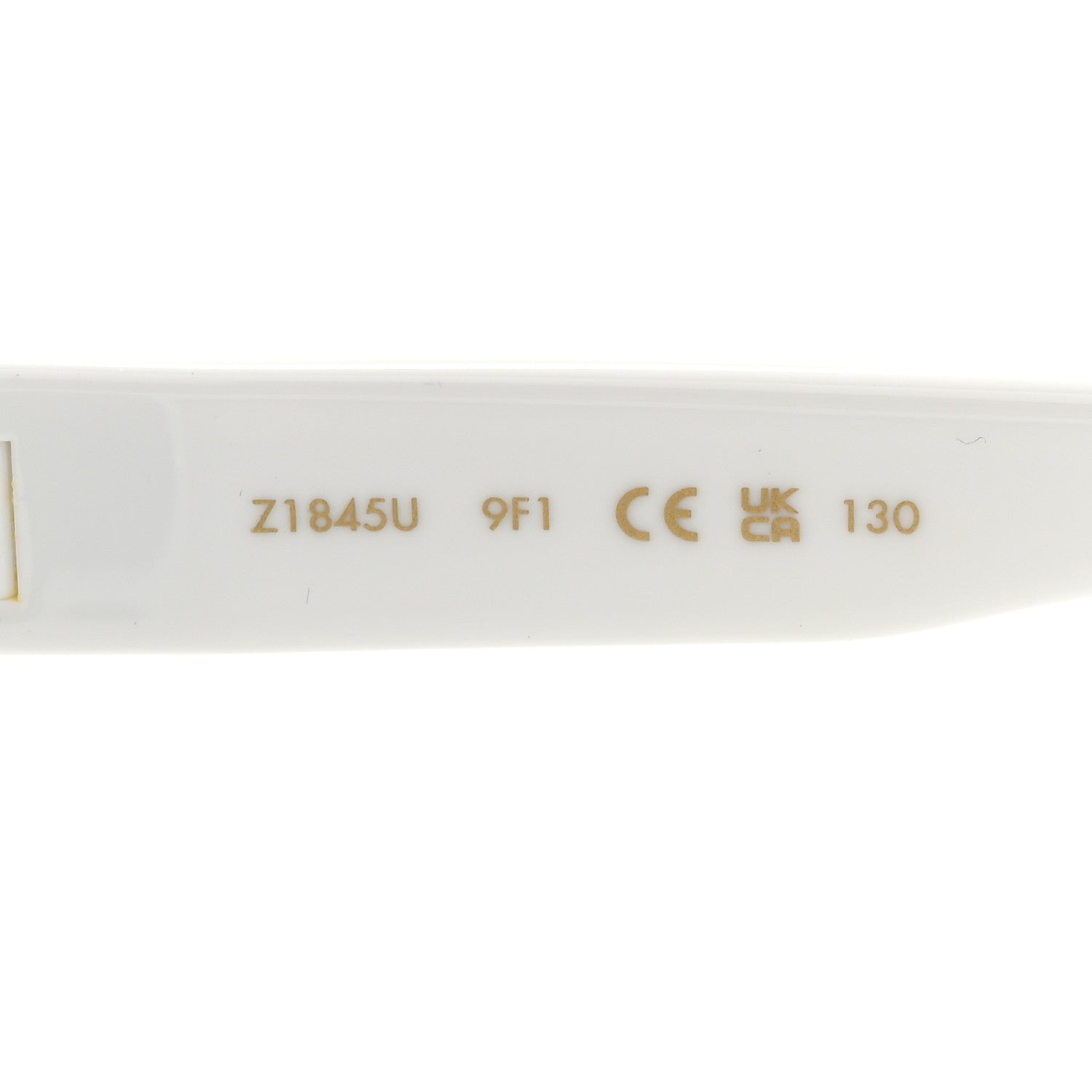 Louis Vuitton Nylon LV Shadow Square Sunglasses Z1845U White 5 of 9