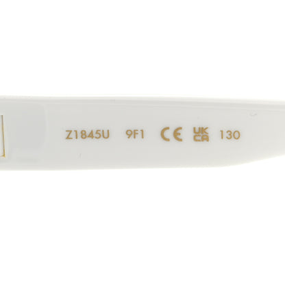 Louis Vuitton Nylon LV Shadow Square Sunglasses Z1845U White 5 of 9