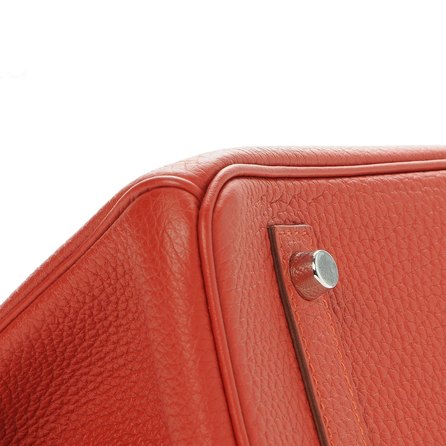 Hermes Togo Birkin 30 Vermillion 6 of 31