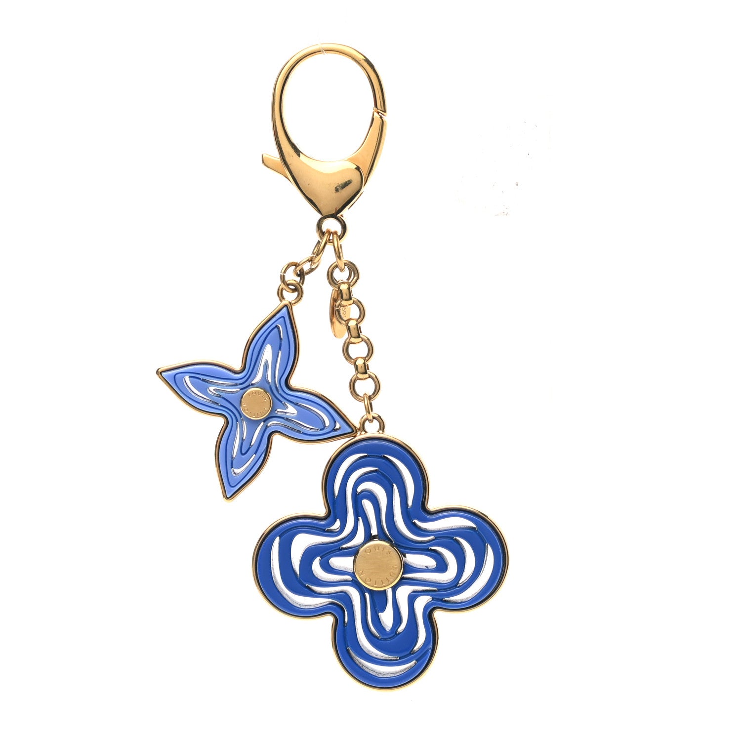 Louis Vuitton Resin Naif Bag Charm Blue 1 of 4