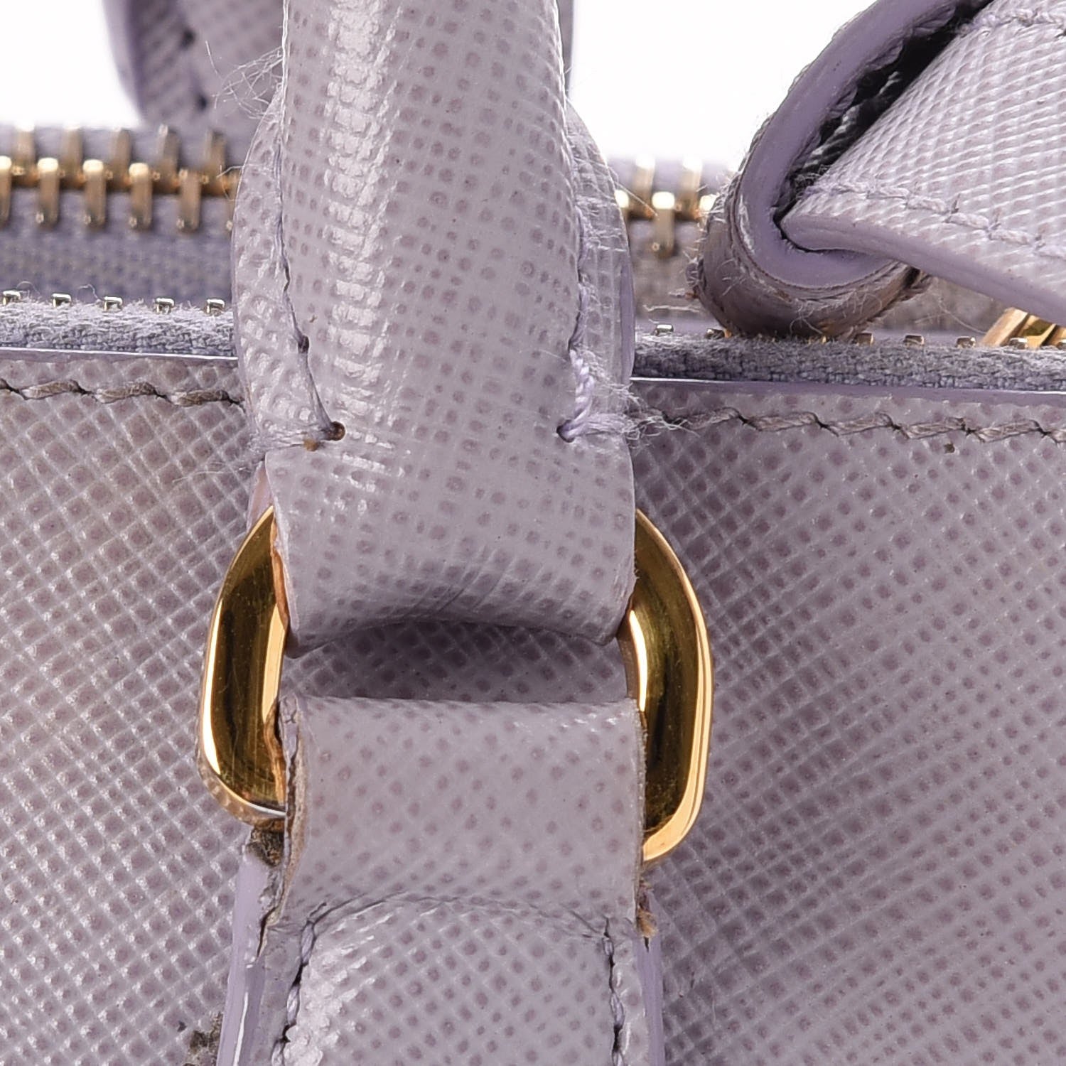 Prada Saffiano Small Galleria Double Zip Tote Glicine 12 of 15