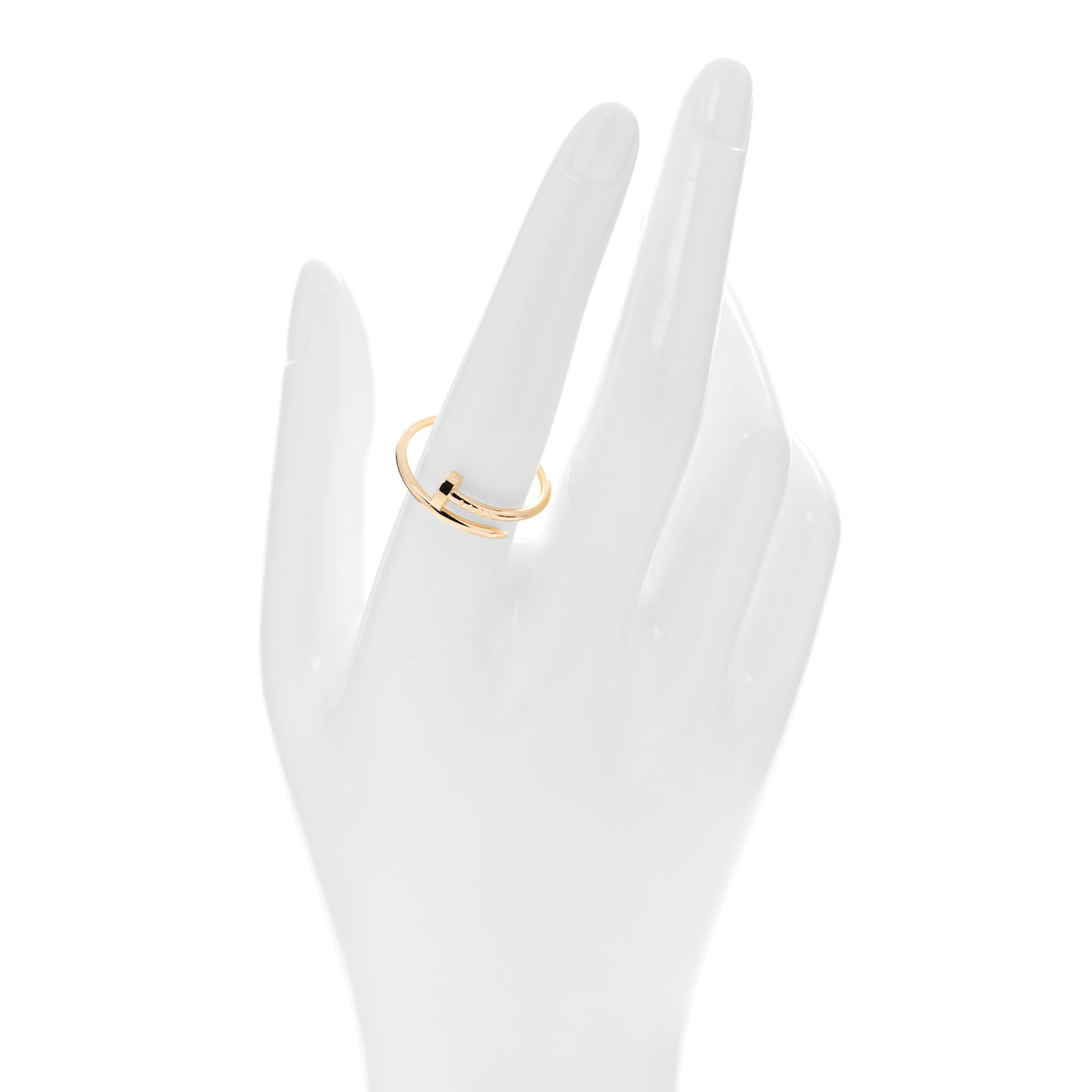 18K Yellow Gold Small Juste Un Clou Ring 60 9