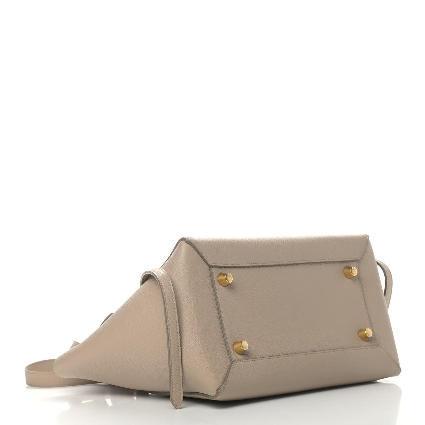 Grained Calfskin Mini Belt Bag Light Taupe