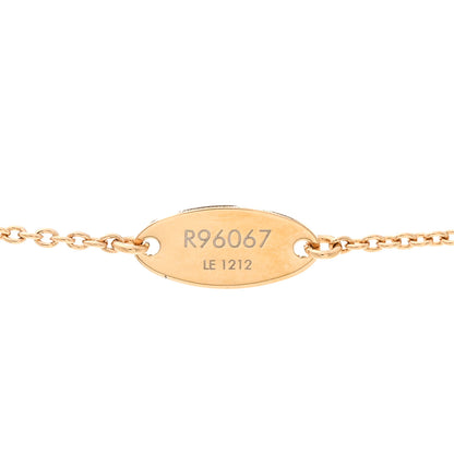 Louis Vuitton Metal Louisette Necklace Gold 5 of 5